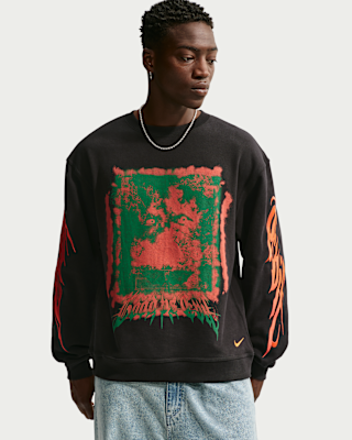 Nike 'Your Message Here' Men's Fleece Crew-Neck Sweatshirt. Nike CA